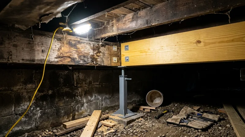Floor Joist & Subfloor Repair Toledo