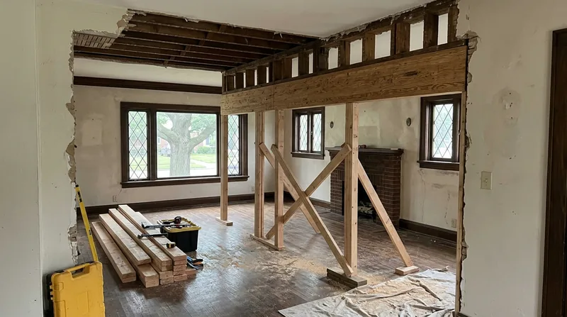Beam Replacement & Load-Bearing Wall Removal Toledo